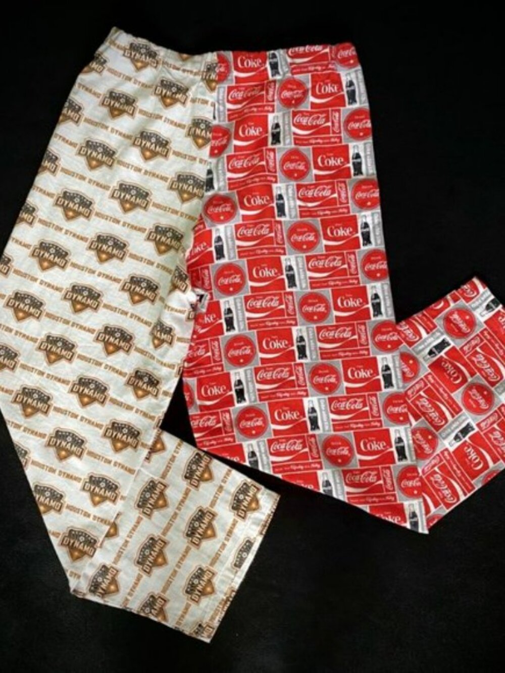 Boys handmade lounge pants Houston Dynamo Coca-Cola - Picture 5 of 5
